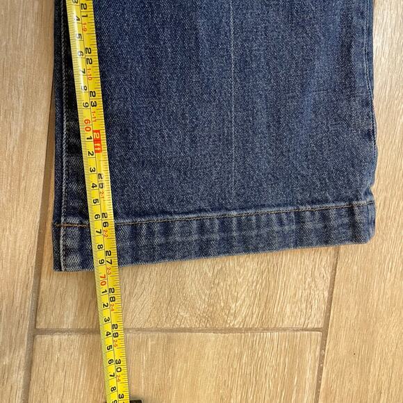 Madewell Perfect Vintage Flare Crop Jeans Women’s 30 High Rise Dark Wash - Picture 7 of 13